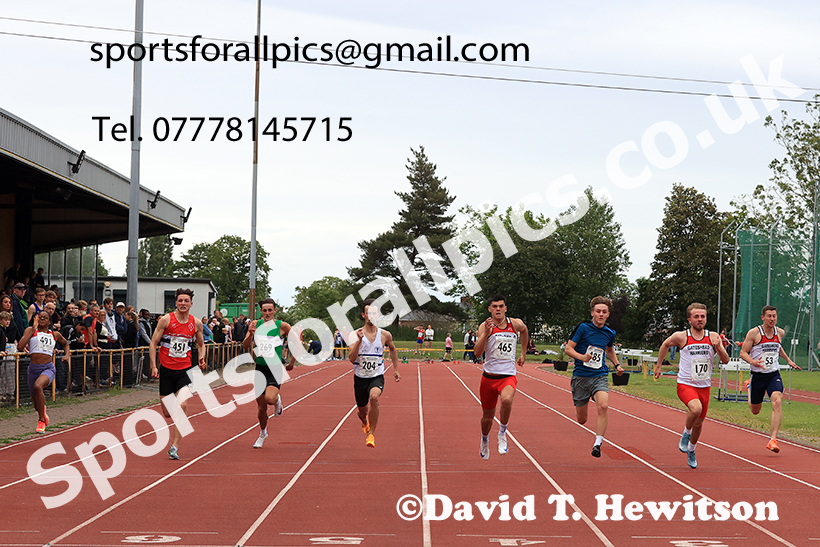 The 100 metres, 2025 NEGP No 3, Monkton. Photo: David T. Hewitson/Sports for All Pics